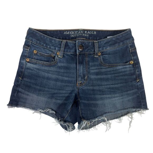 AE Super high rise shortie super stretch size 4 - Picture 1 of 12